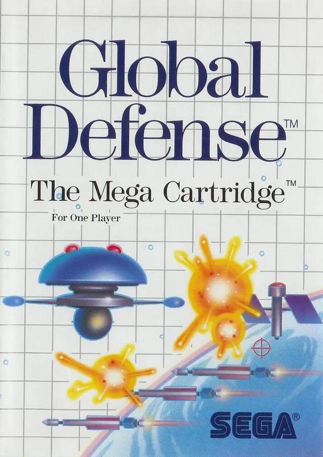 Game | Sega Master System | Global Defense Physical Video Games Game Sega