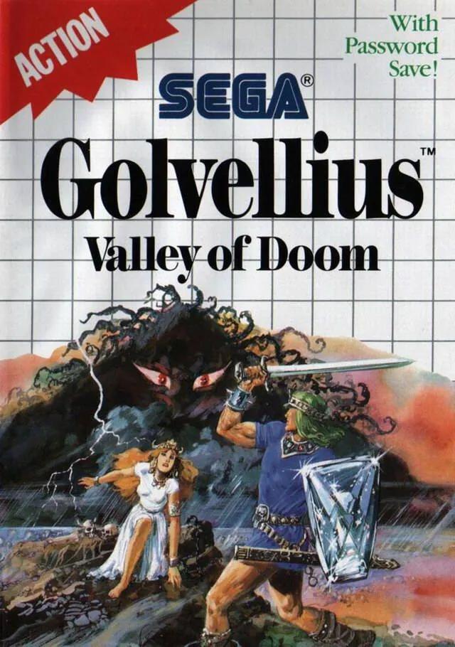 Game | Sega Master System | Golvellius Valley Of Doom Physical Video Games Game Sega