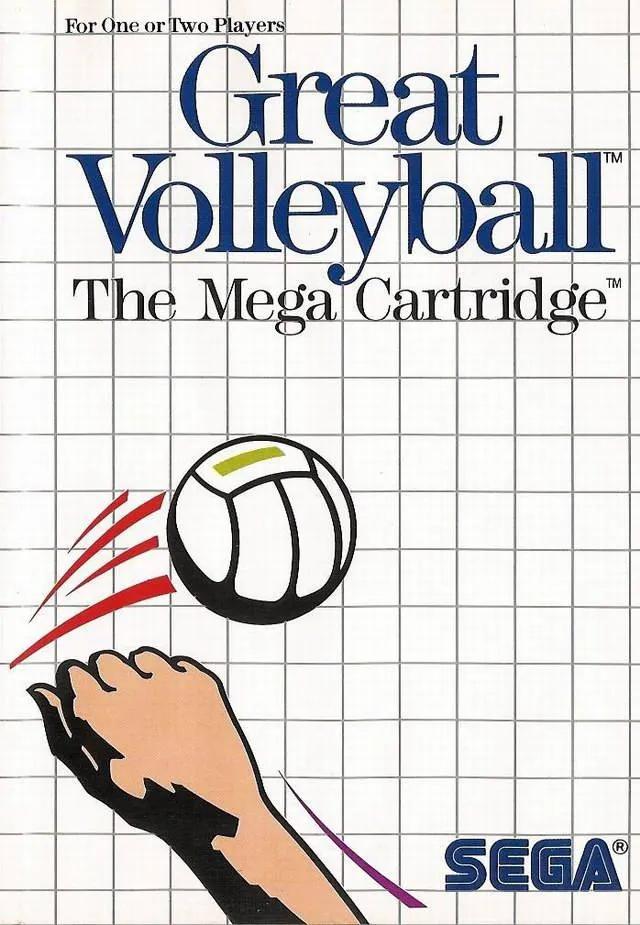 Game | Sega Master System | Great Volleyball Physical Video Games Game Sega