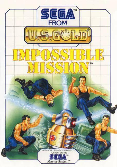 Game | Sega Master System | Impossible Mission Physical Video Games Game Sega