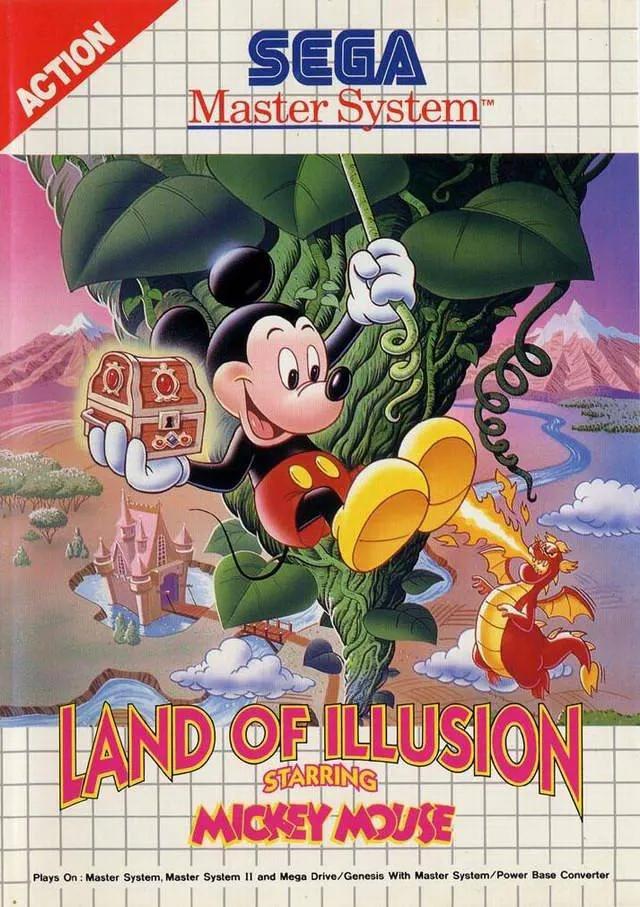 Game | Sega Master System | Land Of Illusion Physical Video Games Game Sega