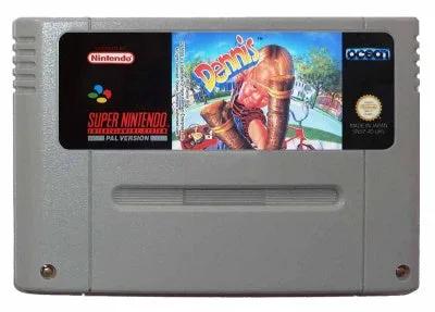 Game | Super Nintendo SNES | Dennis Physical Video Games Game Nintendo