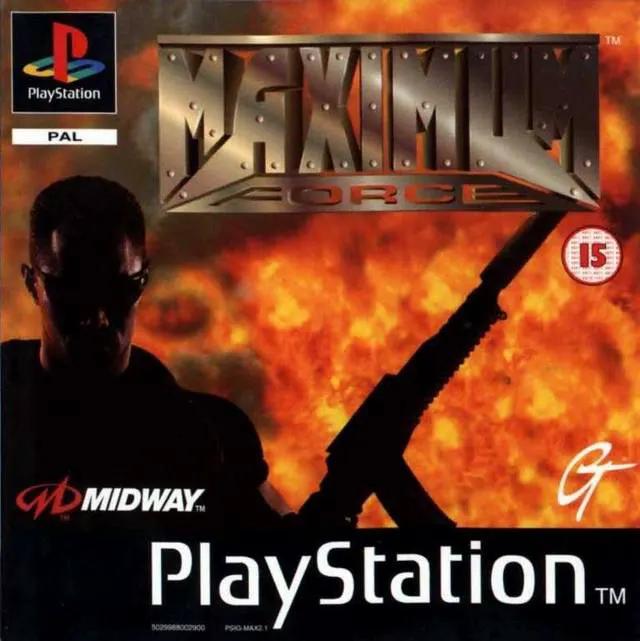 Game | Sony PlayStation PS1 | Maximum Force Physical Video Games Game Sony