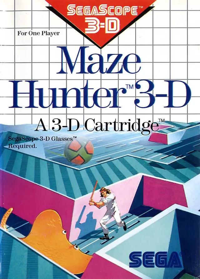 Game | Sega Master System | Maze Hunter 3D Physical Video Games Game Sega