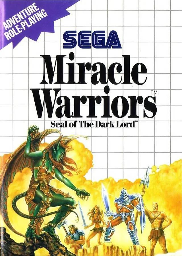 Game | Sega Master System | Miracle Warriors Seal Of The Dark Lord Physical Video Games Game Sega
