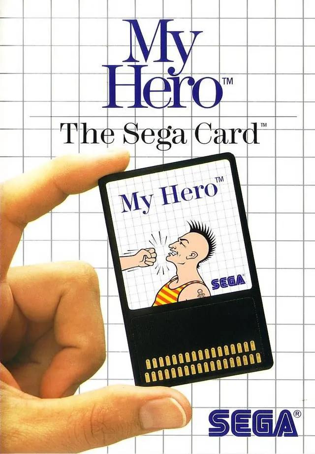 Game | Sega Master System | My Hero (Game Card) Physical Video Games Game Sega