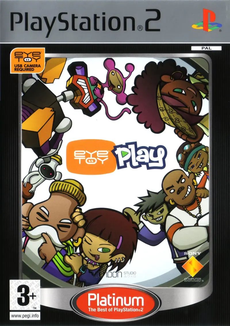 Game | Sony PlayStation PS2 | Eye Toy Play (Platinum) Physical Video Games Game Sony