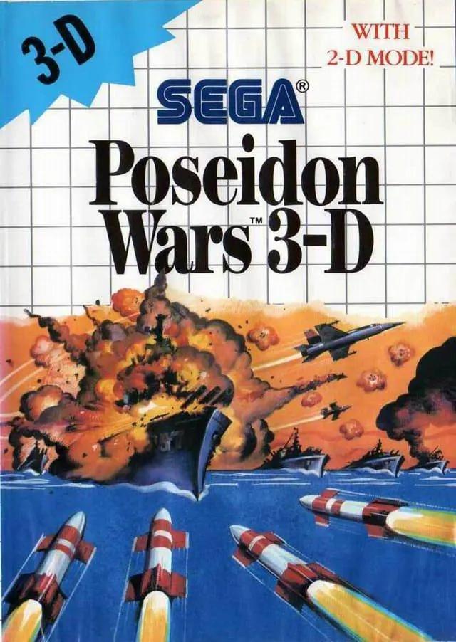 Game | Sega Master System | Poseidon Wars 3D Physical Video Games Game Sega