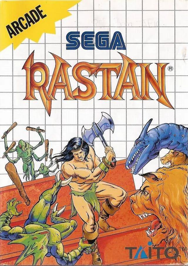 Game | Sega Master System | Rastan Physical Video Games Game Sega