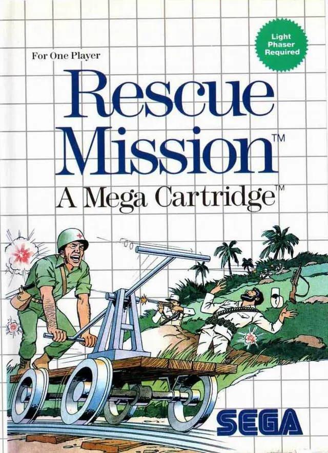 Game | Sega Master System | Rescue Mission Physical Video Games Game Sega