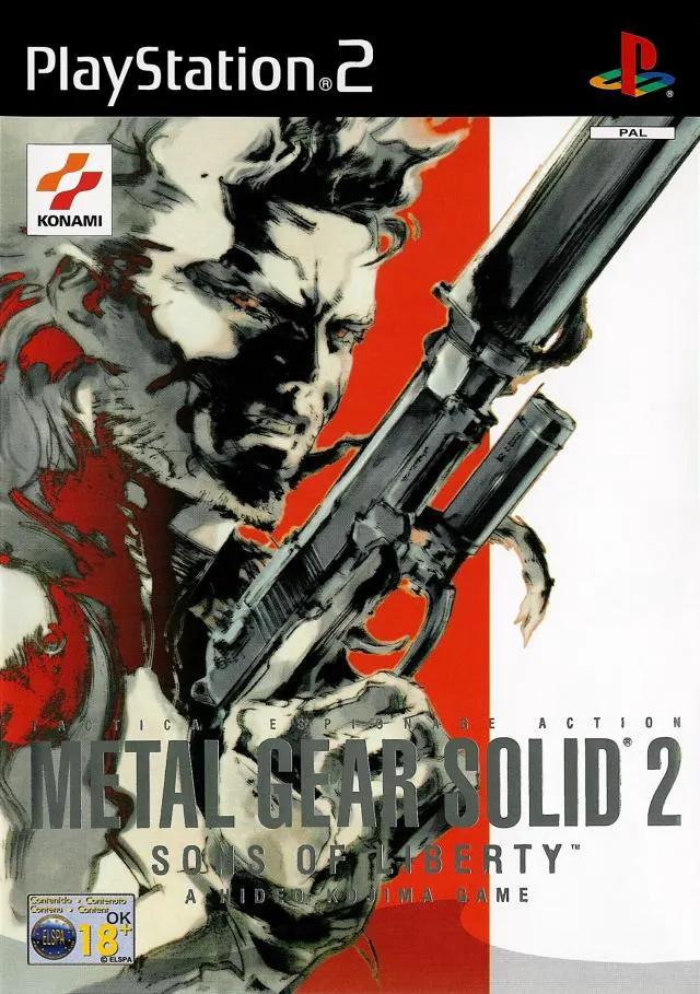 Game | Sony PlayStation PS2 | Metal Gear Solid 2: Sons of Liberty Physical Video Games Game Sony