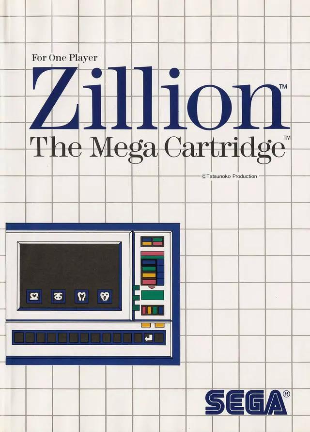 Game | Sega Master System | Zillion Physical Video Games Game Sega