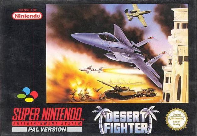 Game | Super Nintendo SNES | Desert Fighter Physical Video Games Game Nintendo