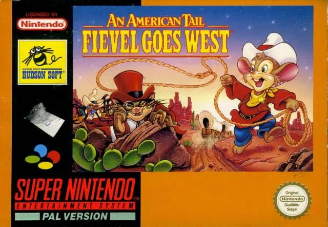 Game | Super Nintendo SNES | An American Tail Fievel Goes West Physical Video Games Game Nintendo