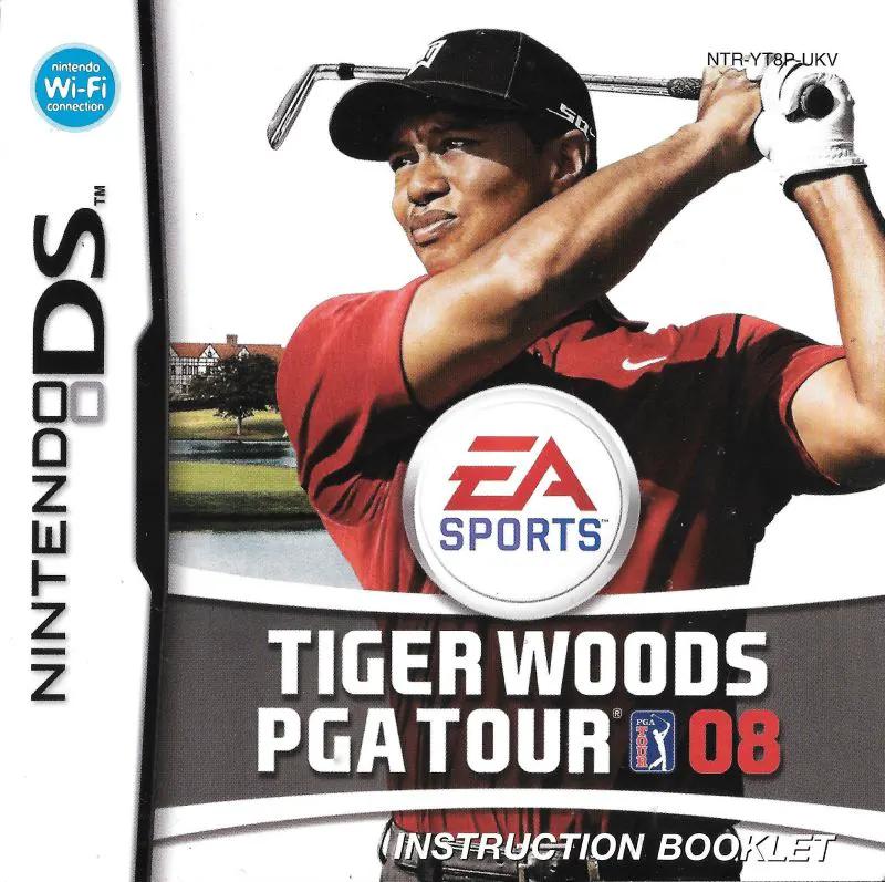 Game | Nintendo DS | Tiger Woods PGA Tour 08 Physical Video Games Game Nintendo