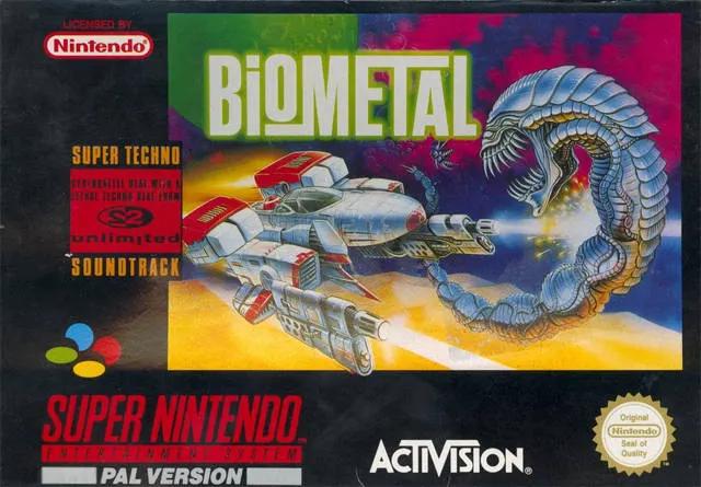 Game | Super Nintendo SNES | Biometal Physical Video Games Game Nintendo