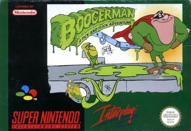 Game | Super Nintendo SNES | Boogerman A Pick And Flick Adventure Physical Video Games Game Nintendo