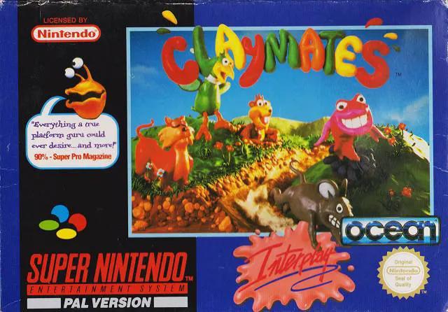 Game | Super Nintendo SNES | Claymates Physical Video Games Game Nintendo