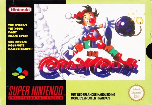 Game | Super Nintendo SNES | Kid Klown In Crazy Chase