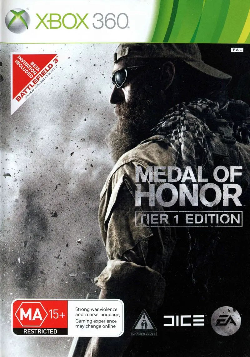 Game | Xbox 360 | Medal Of Honor (Limited Edition) Physical Video Games Game Microsoft