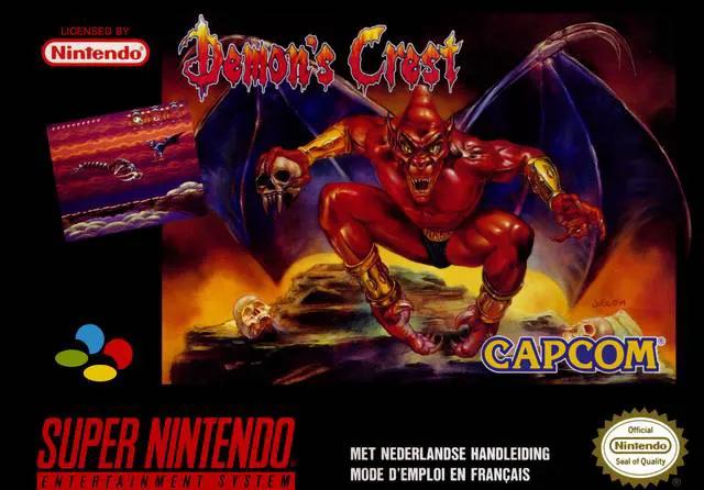 Game | Super Nintendo SNES | Demon's Crest Physical Video Games Game Nintendo