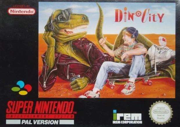 Game | Super Nintendo SNES | Dino City Physical Video Games Game Nintendo