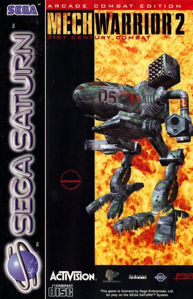 Game | Sega Saturn | MechWarrior 2: 31st Century Combat Physical Video Games Game Sega