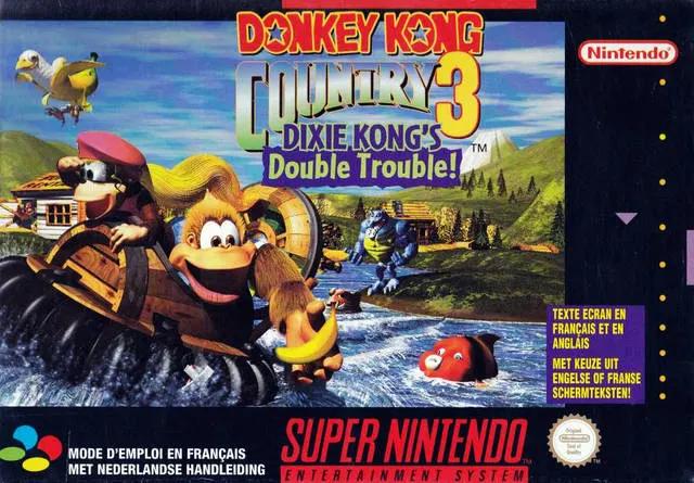 Game | Super Nintendo SNES | Donkey Kong Country 3 Physical Video Games Game Nintendo