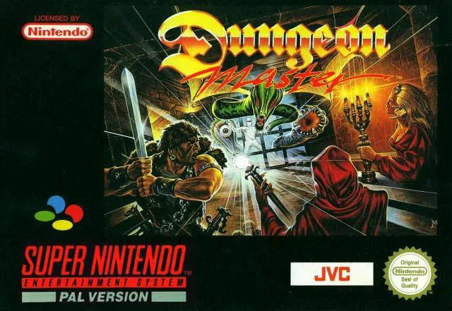 Game | Super Nintendo SNES | Dungeon Master Physical Video Games Game Nintendo