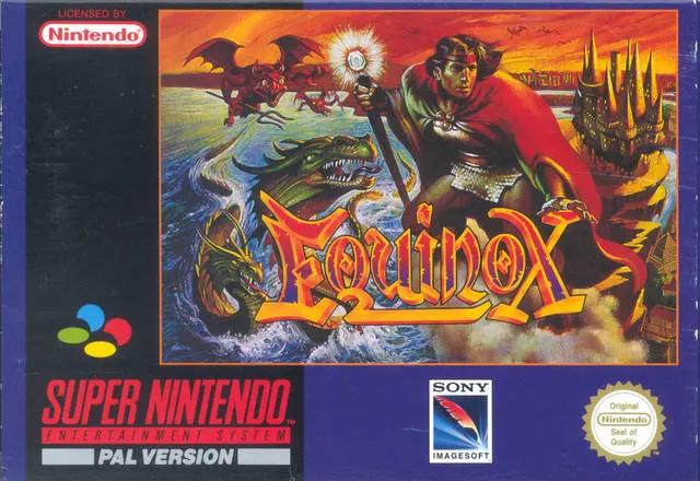Game | Super Nintendo SNES | Equinox Physical Video Games Game Nintendo