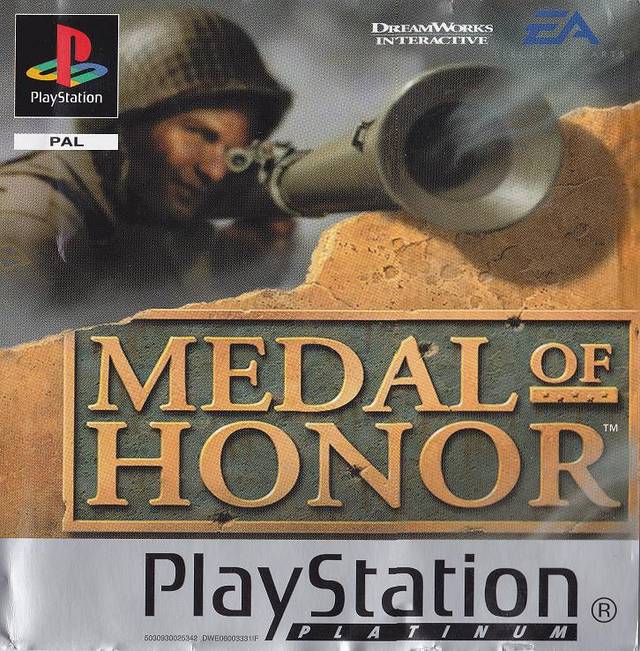 Game Sony Playstation PS1 Medal Of Honor Platinum