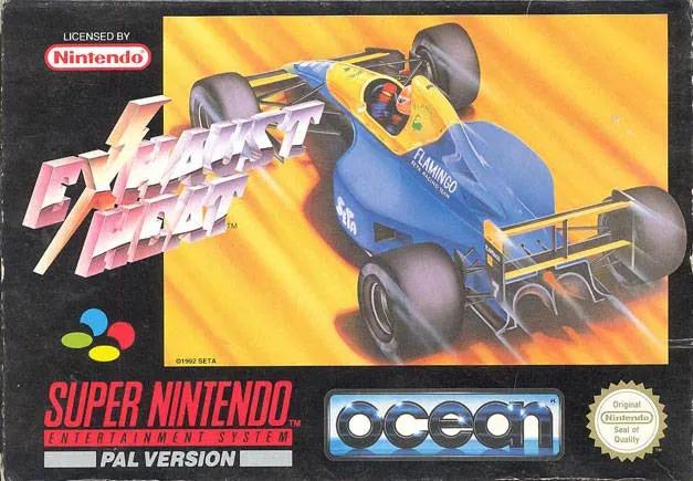 Game | Super Nintendo SNES | Exhaust Heat Physical Video Games Game Nintendo
