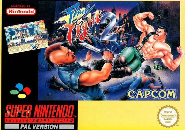 Game | Super Nintendo SNES | Final Fight 2 Physical Video Games Game Nintendo