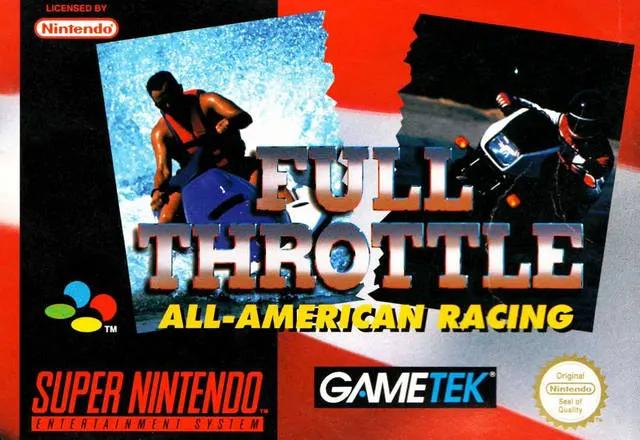 Game | Super Nintendo SNES | Full Throttle Physical Video Games Game Nintendo