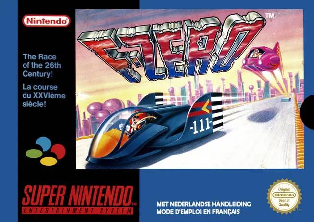 Game | Super Nintendo SNES | F-Zero Physical Video Games Game Nintendo