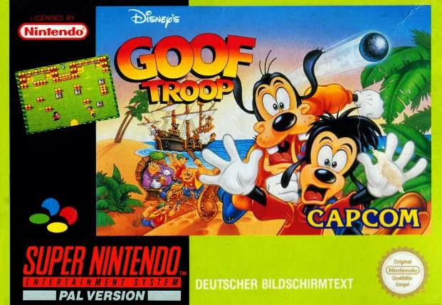 Game | Super Nintendo SNES | Goof Troop Physical Video Games Game Nintendo