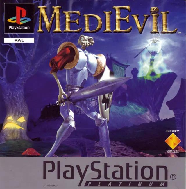 Game | Sony PlayStation PS1 | MediEvil (Platinum) Physical Video Games Game Sony