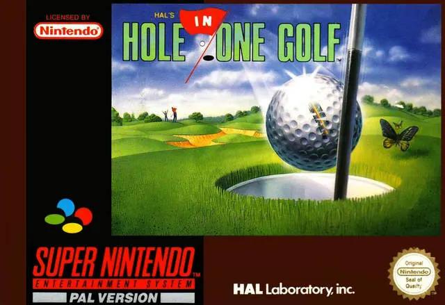 Game | Super Nintendo SNES | Hal's Hole In One Golf Physical Video Games Game Nintendo