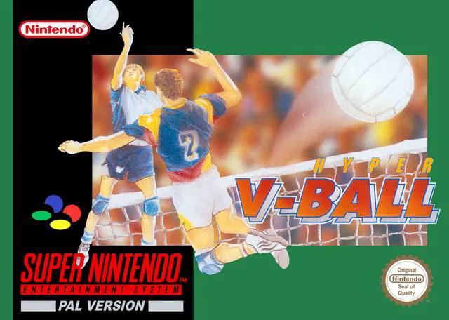 Game | Super Nintendo SNES | Hyper V-Ball Physical Video Games Game Nintendo