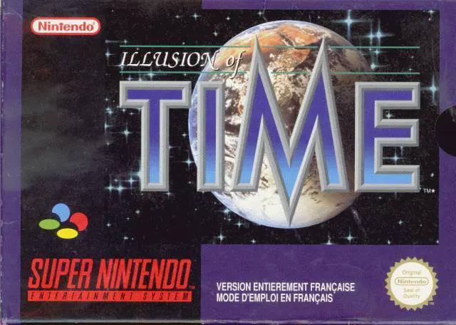 Game | Super Nintendo SNES | Illusion of Time Physical Video Games Game Nintendo
