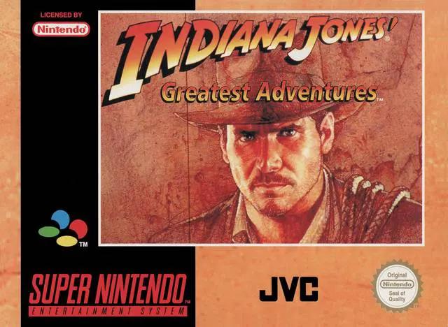 Game | Super Nintendo SNES | Indiana Jones' Greatest Adventures Physical Video Games Game Nintendo