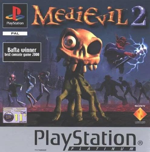 Game | Sony PlayStation PS1 | MediEvil 2 (Platinum) Physical Video Games Game Sony