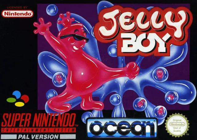 Game | Super Nintendo SNES | Jelly Boy Physical Video Games Game Nintendo