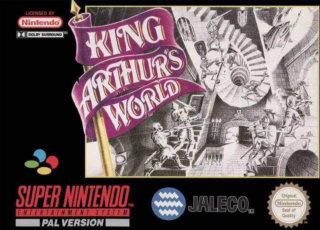 Game | Super Nintendo SNES | King Arthur's World Physical Video Games Game Nintendo