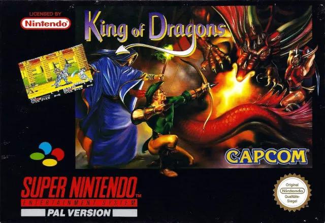 Game | Super Nintendo SNES | King of Dragons Physical Video Games Game Nintendo
