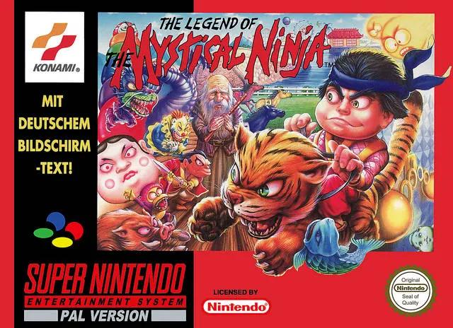 Game | Super Nintendo SNES | Legend Of The Mystical Ninja Physical Video Games Game Nintendo