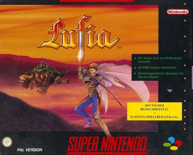 Game | Super Nintendo SNES | Lufia Physical Video Games Game Nintendo