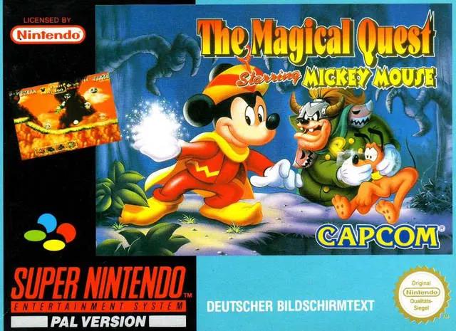 Game | Super Nintendo SNES | Magical Quest Starring Mickey Mouse Physical Video Games Game Nintendo