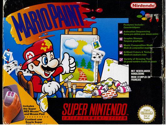 Game | Super Nintendo SNES | Mario Paint