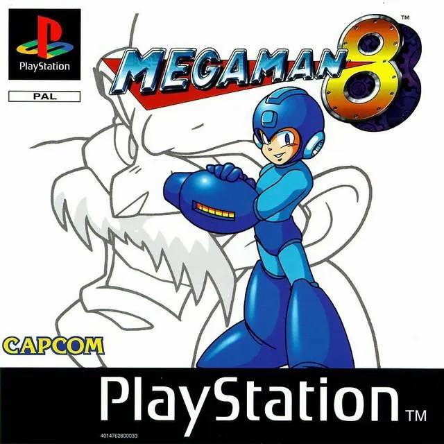 Game | Sony PlayStation PS1 | Mega Man 8 Physical Video Games Game Sony